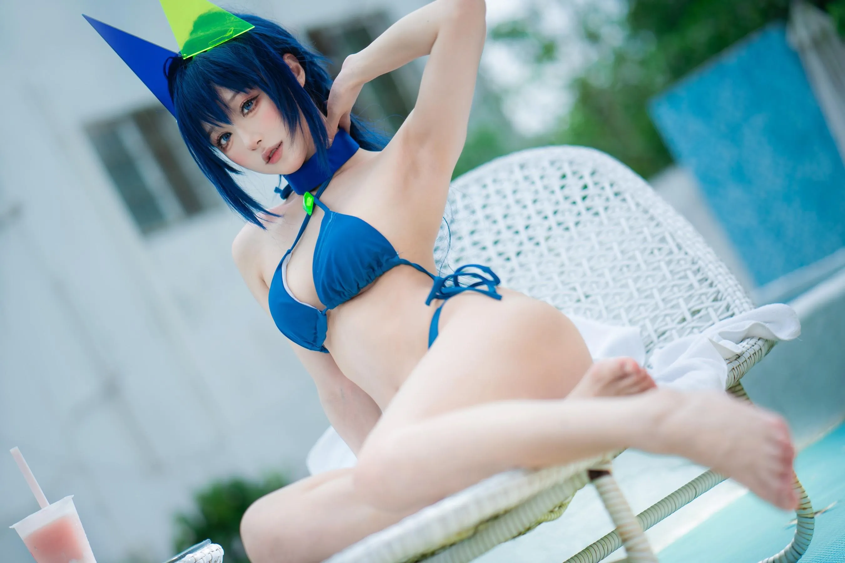 阿包也是兔娘 – NO.79 花园泳装 [37P]插图4